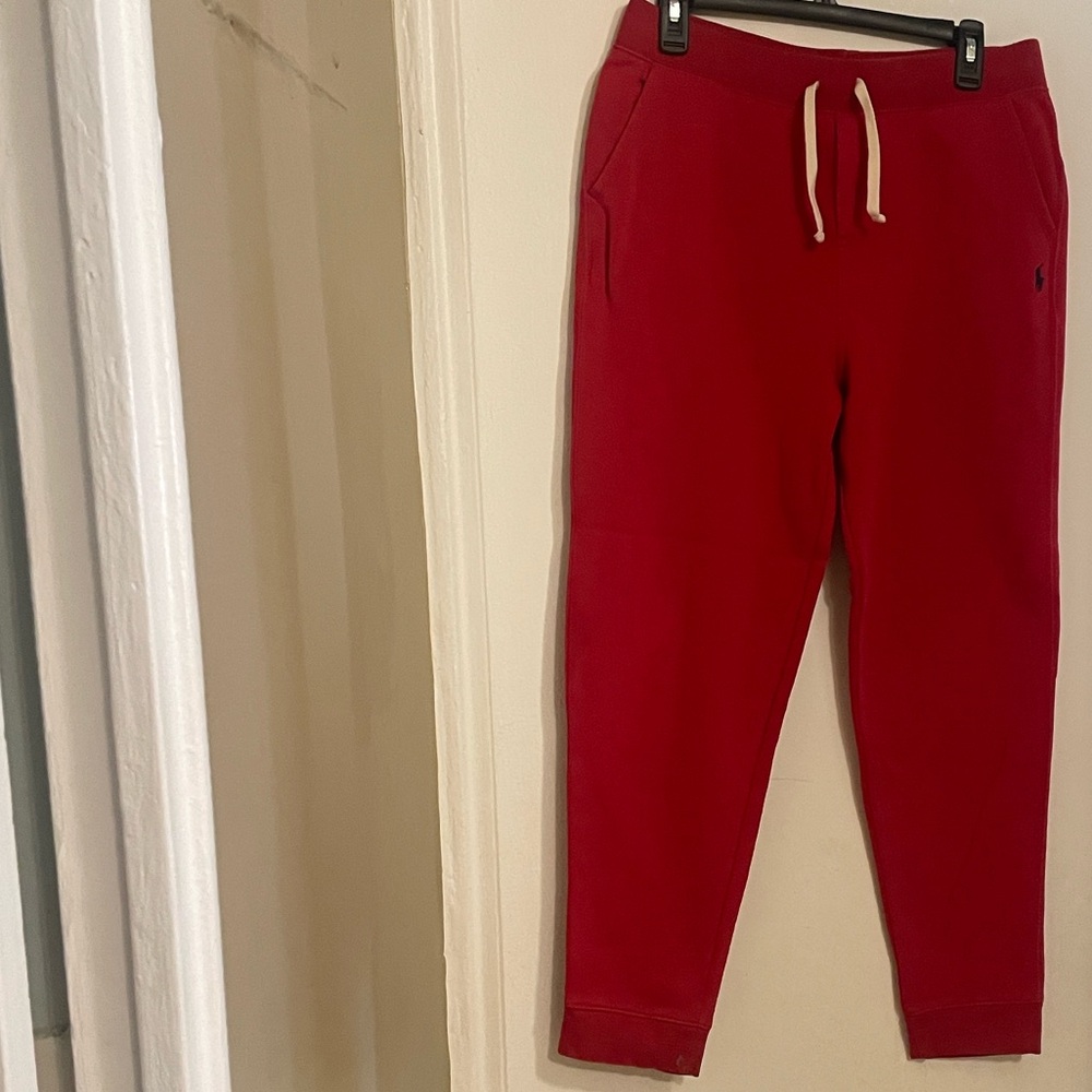 Polo by Ralph Lauren Red Sweatpants for Kids